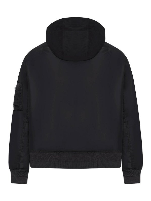Sacai: bombers online - Technical Twill Bomber Jacket