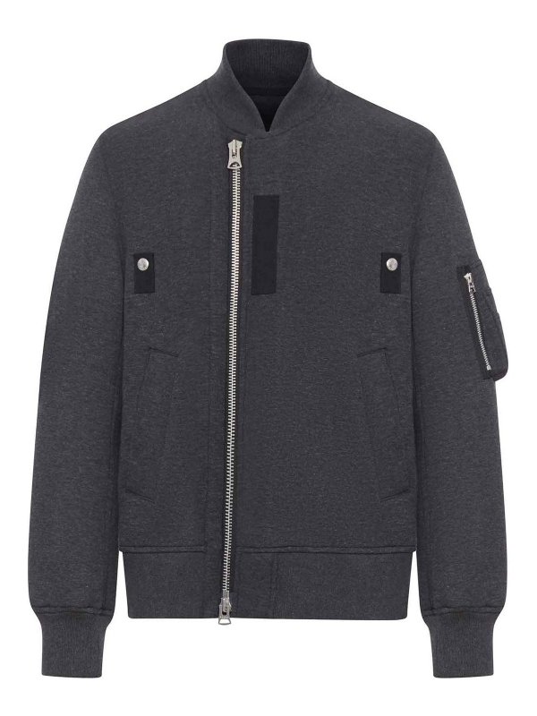 Sacai: Bombers - Bomber - Gris