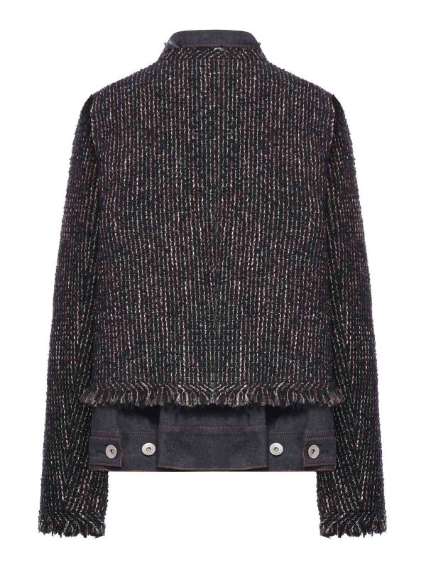 Sacai: Chaquetas casual online - Chaqueta Casual - Azul