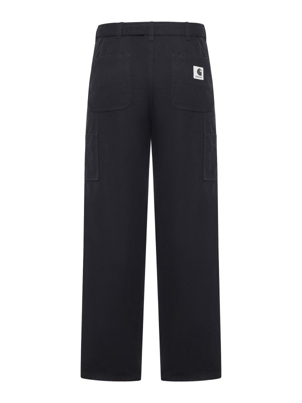 Sacai: カジュアルトラウザー online - カジュアルパンツ - 黒