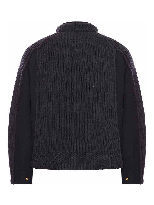 Sacai: casual jackets online - Wool Duck Jacket