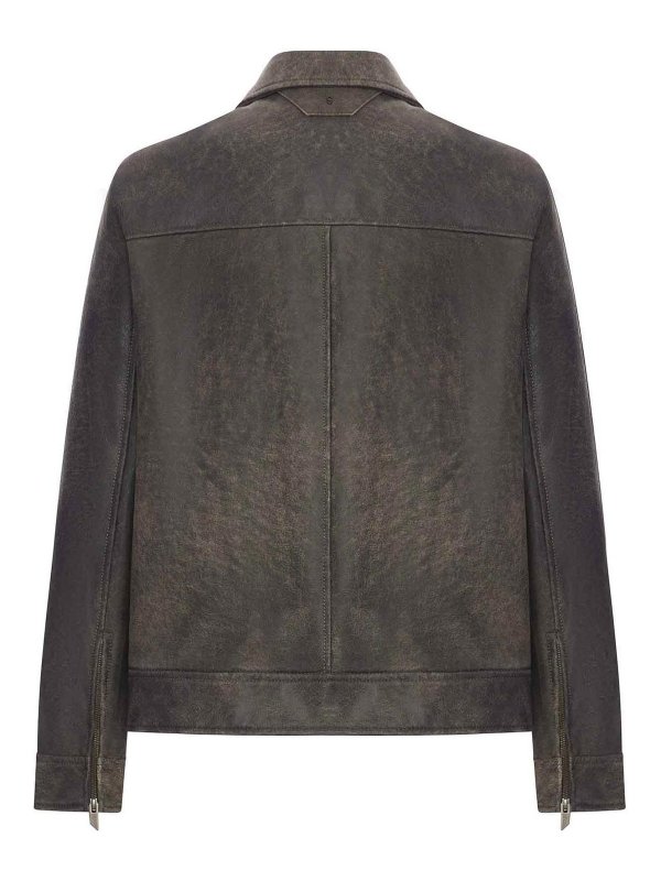 SALVATORE SANTORO: leather jacket online - Leather Jacket