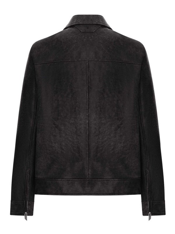 SALVATORE SANTORO: レザージャケット online - レザージャケット - 黒