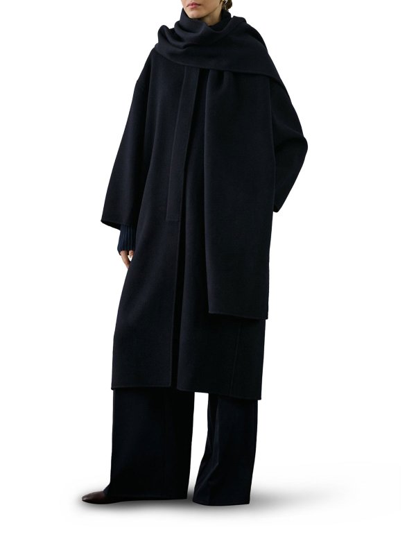 Manteau Long - Bleu shop online: SOEUR