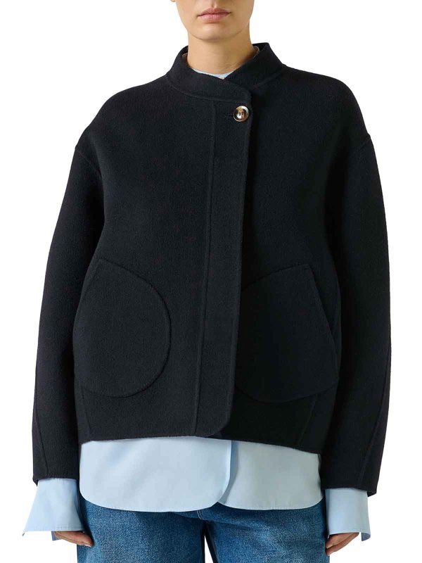 The Best Shops SOEUR: カジュアルジャケット - カジュアルジャケット - ブルー