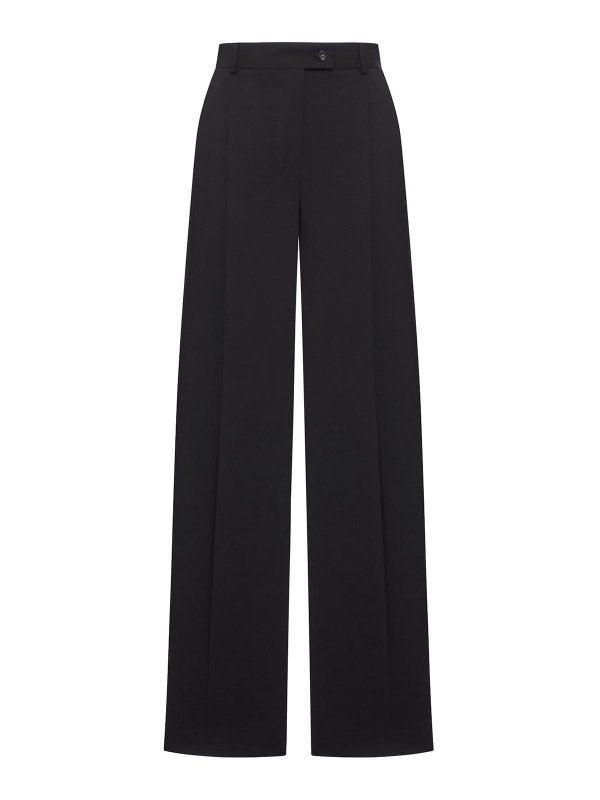 SPORTMAX: Casual Hosen - Casual Hose - Schwarz