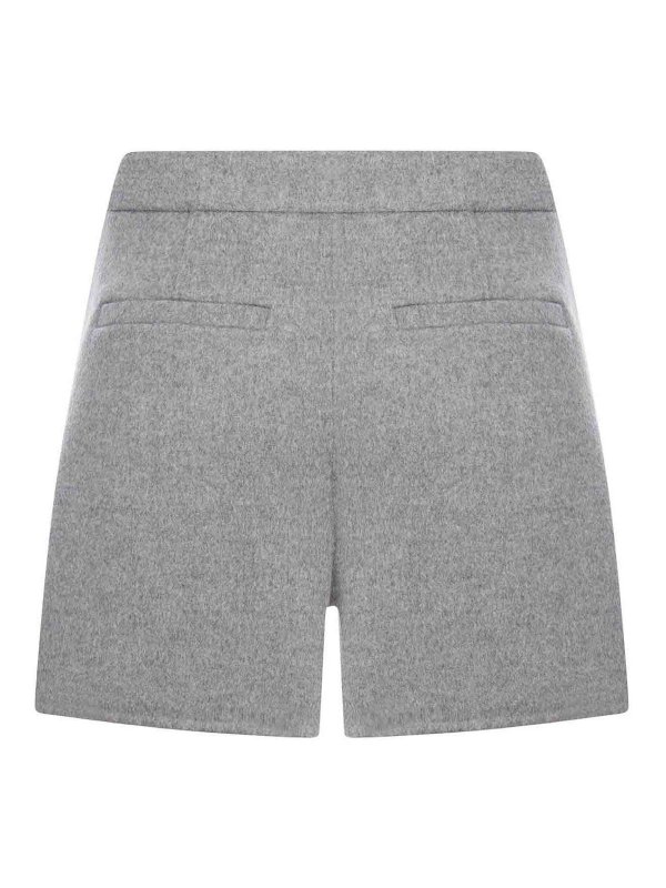 SPORTMAX: Trousers Shorts online - Buono Wool Shorts