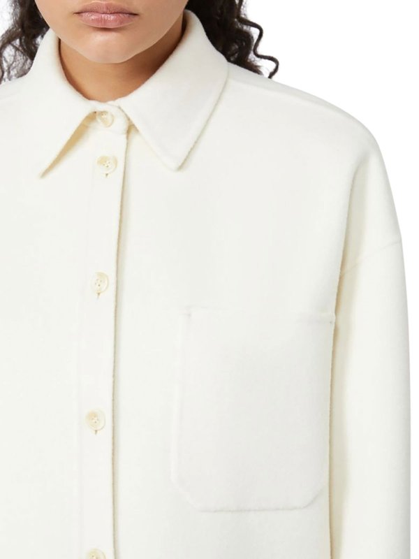 Oversized Riber Wool Shirt shop online: SPORTMAX