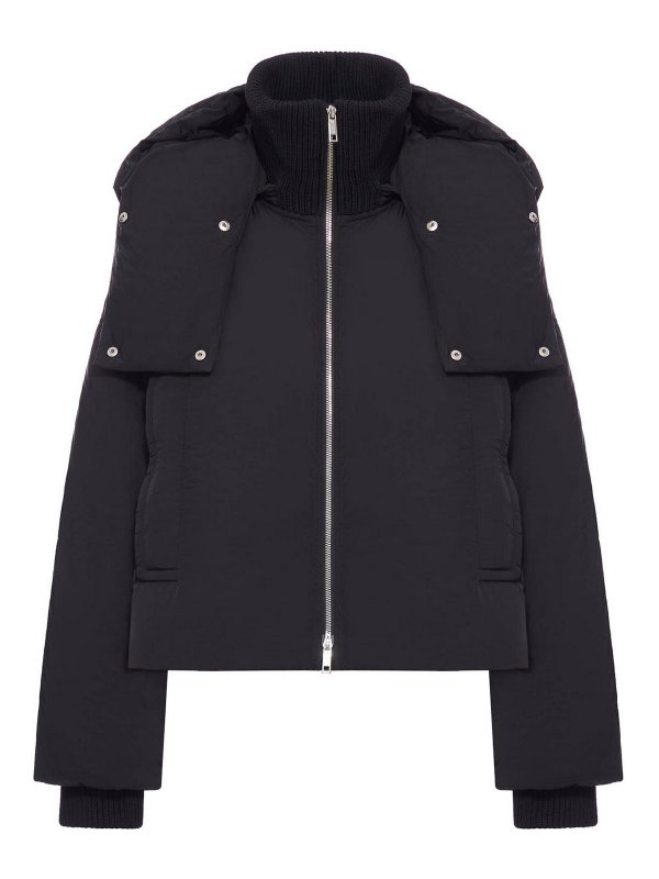 SPORTMAX: Kurze Daunenjacken - Daunenjacke - Schwarz