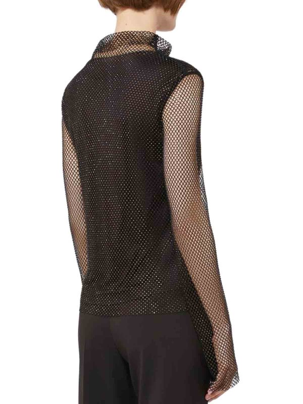 Rhinestone Mesh T-Shirt Replica 
online: SPORTMAX