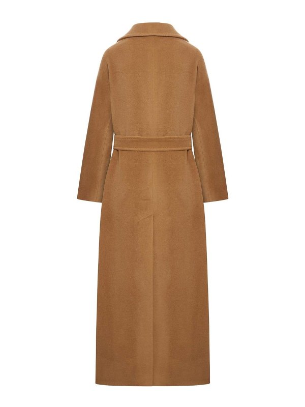 TAGLIATORE: long coats online - Long Wool Coat
