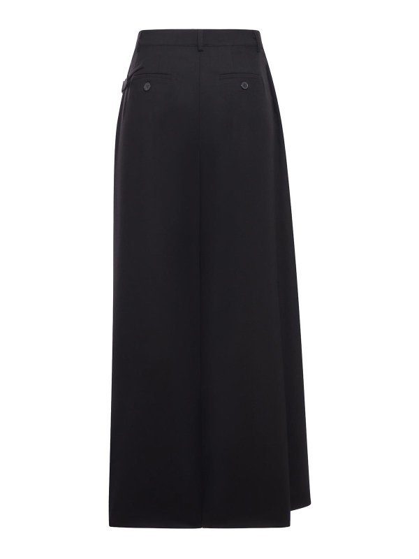 THE NINA STUDIO: Long skirts online - Wrap Effect Trousers Skirt