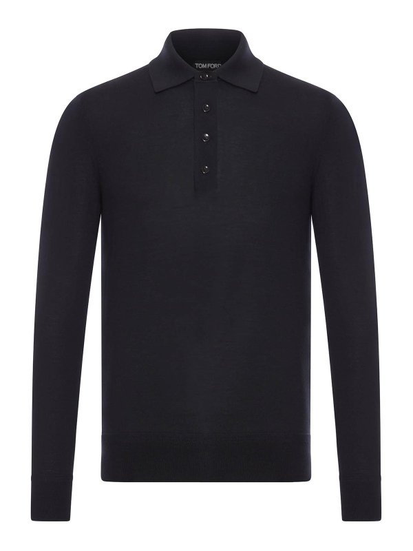 TOM FORD: Polos - Polo - Negro