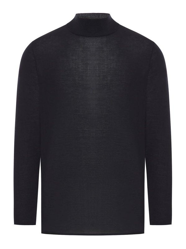 TRANSIT: Suéteres con cuello pico - Suéter Cuello Redondo - Negro