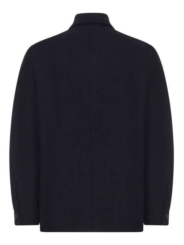 TRANSIT: camicie online - Sovracamicia in lana vergine