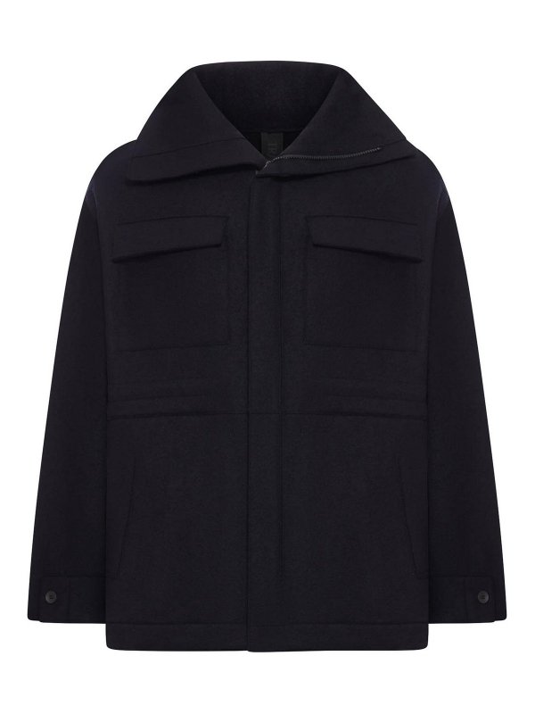 TRANSIT: casual jackets - Loose Fit Zip-Up Sahara Jacket