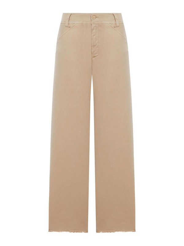 TRANSIT: Pantalones casual - Pantalón Casual - Marrón