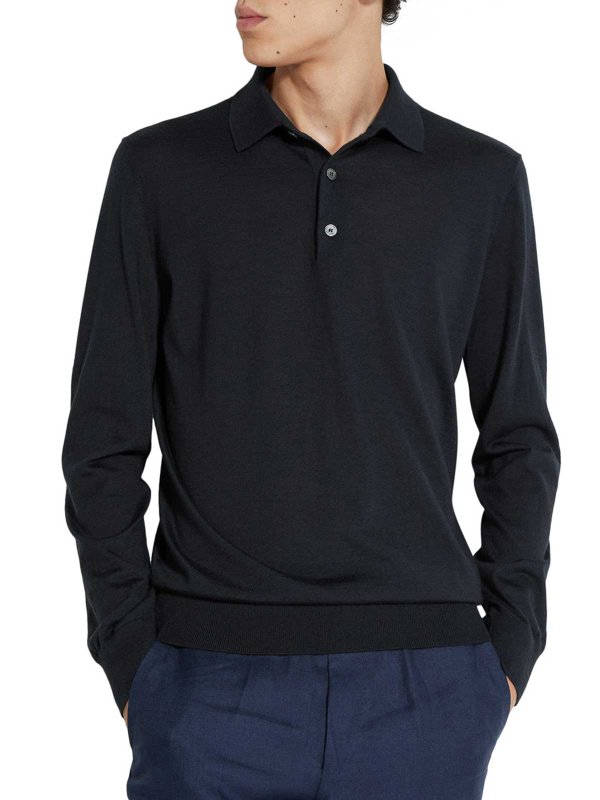 ZEGNA: polo shirts online - Cashseta Mlange Polo