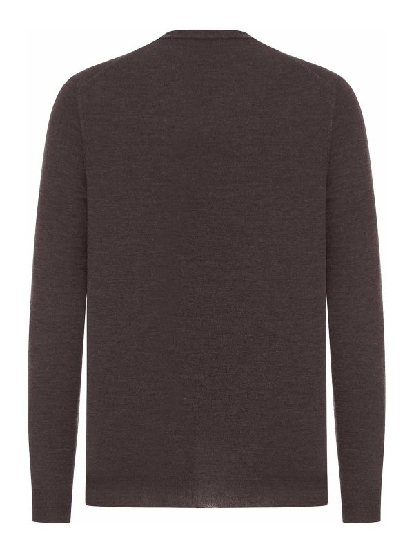 ZANONE: Pull col rond online - Pull Col Rond - Marron