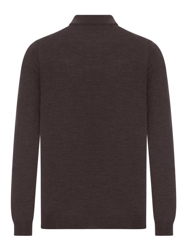 ZANONE: Poloshirts online - Poloshirt - Braun