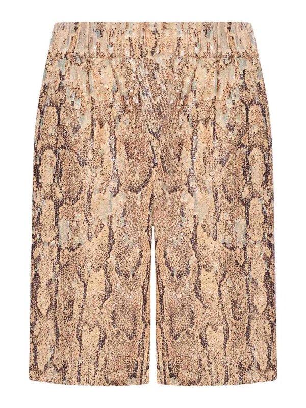 DRIES VAN NOTEN: Hosen Shorts - Shorts - Nude