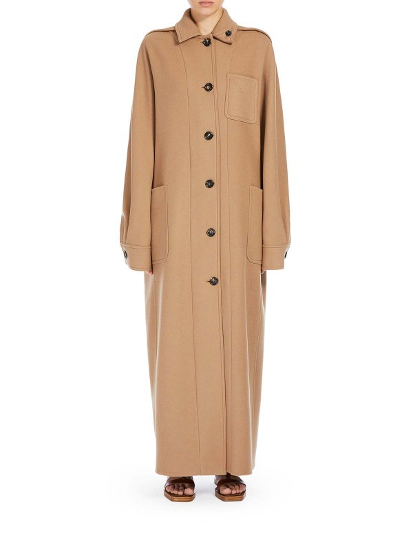 The Best Shops Max Mara: Camisas - Camisa - Marrón