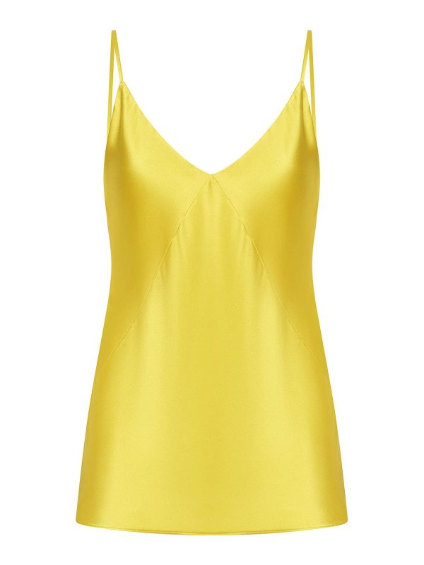 Max Mara: Tops und Tank Tops - Top - Orange