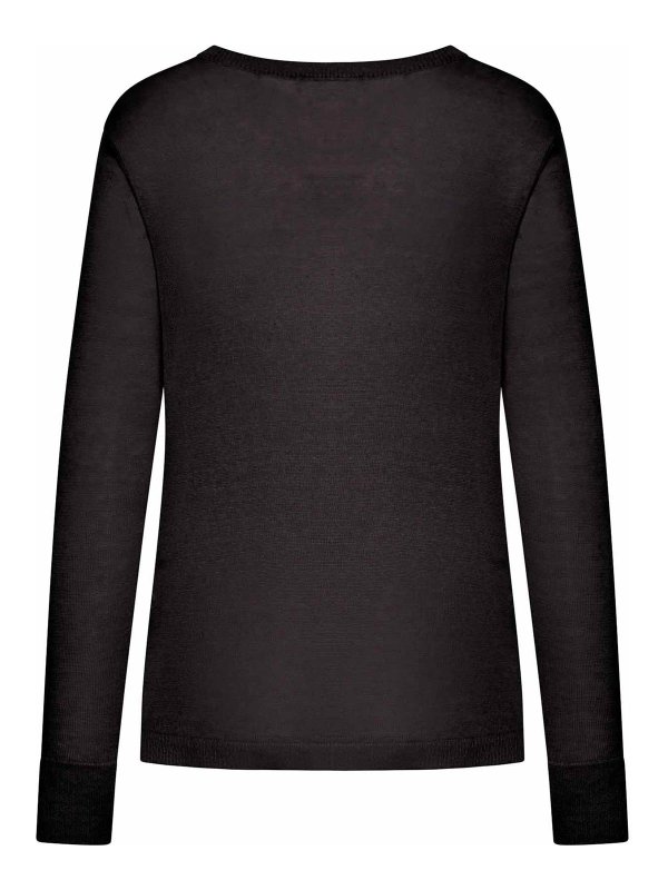 S MAX MARA: Suéteres con cuello pico online - Suéter Cuello Redondo - Negro