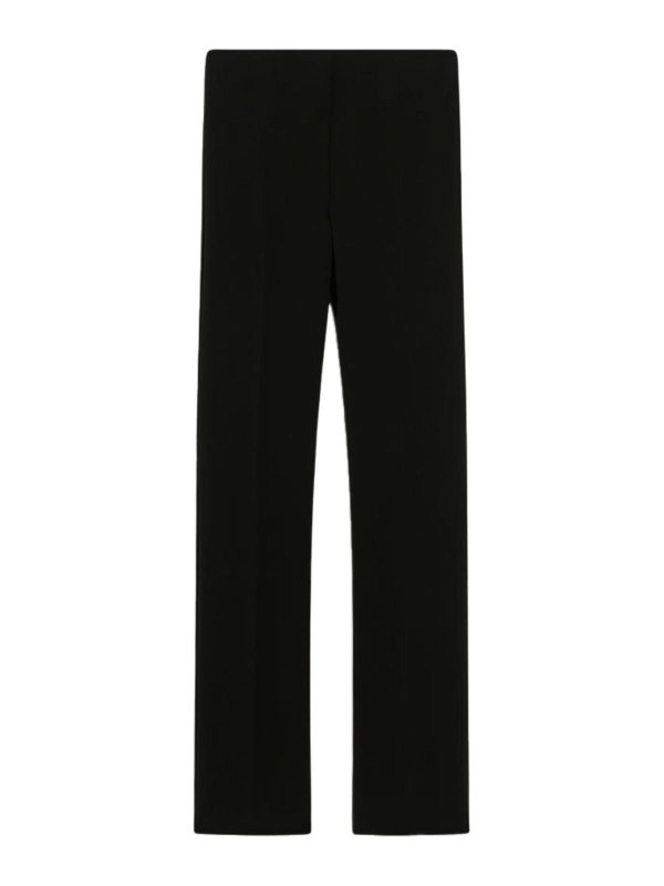 SPORTMAX: カジュアルトラウザー - カジュアルパンツ - 黒