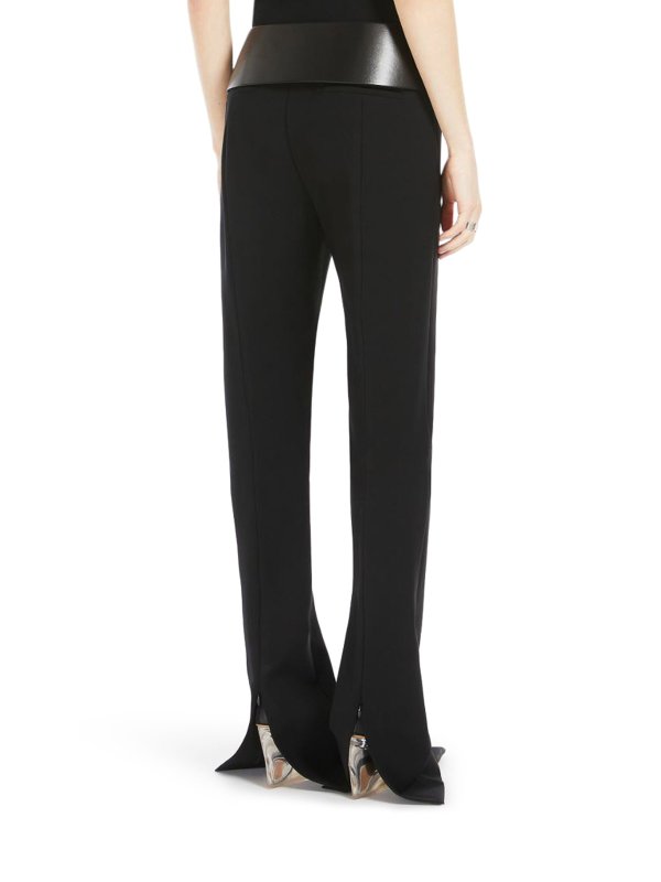 The Best Shops SPORTMAX: カジュアルトラウザー - カジュアルパンツ - 黒