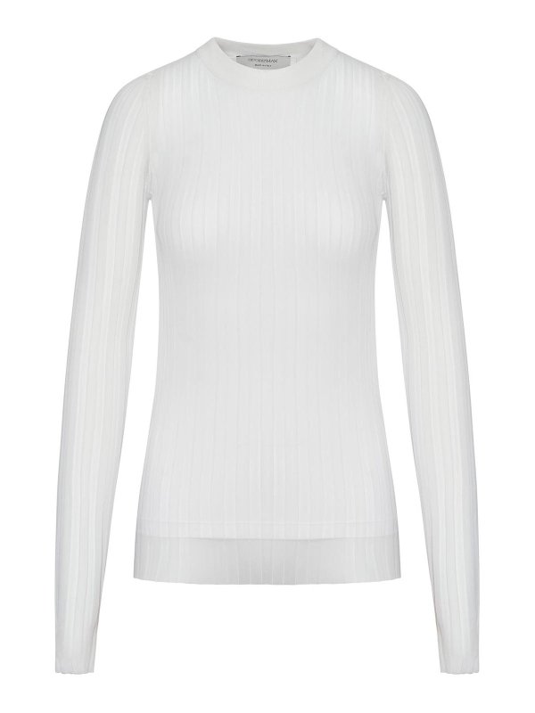 SPORTMAX: Tops & Tank tops - Semi-Transparent Top