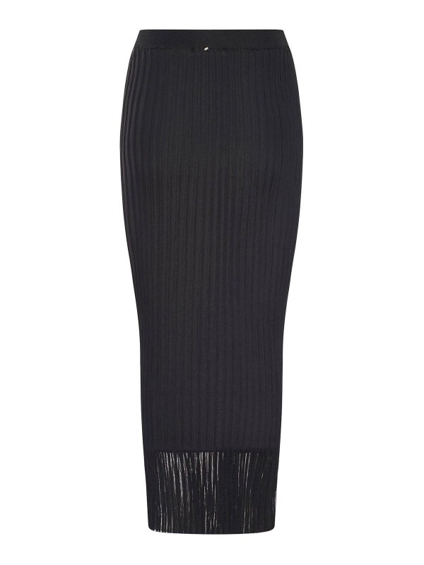 SPORTMAX: ロングシャツ online - ロングスカート - 黒