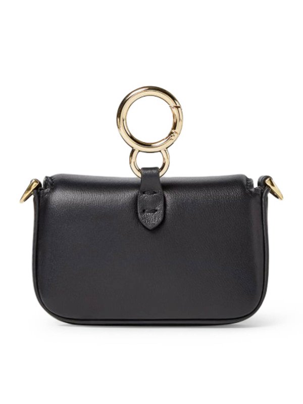 Nano Baguette Charm In Black Nappa shop online: FENDI