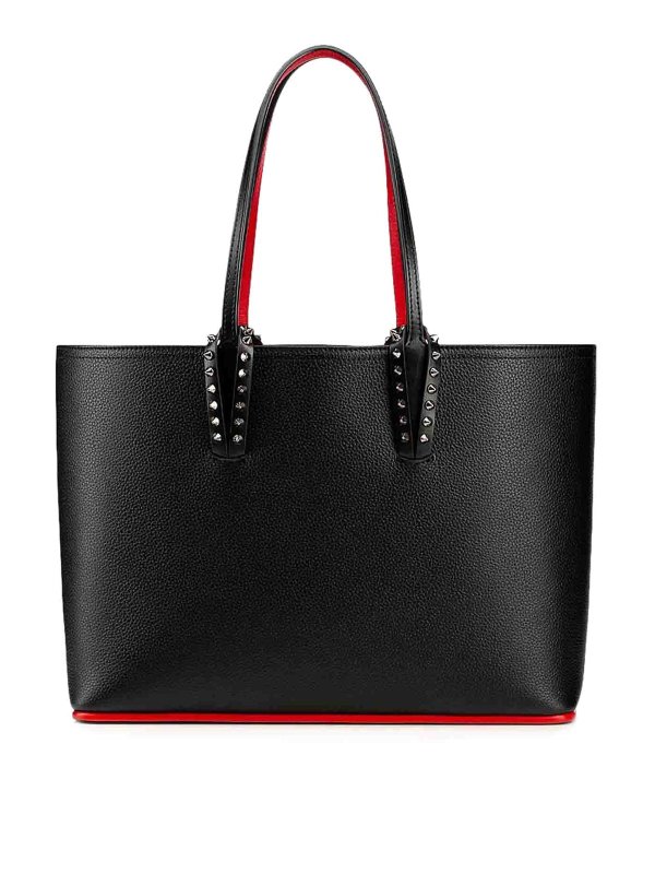 CHRISTIAN LOUBOUTIN: Sacs à main - Sac Cabas - Noir