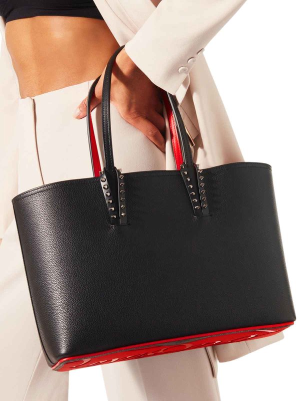 CHRISTIAN LOUBOUTIN: Sacs à main online - Sac Cabas - Noir