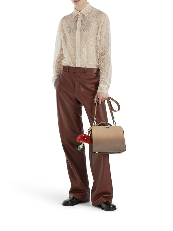 FENDI: totes bags online - Peekaboo Iseeu Small Leather Bag