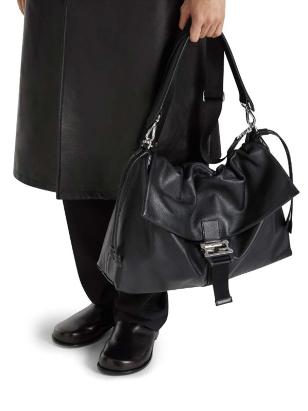 Flux Maxi Messenger Leather Bag shop online: FENDI