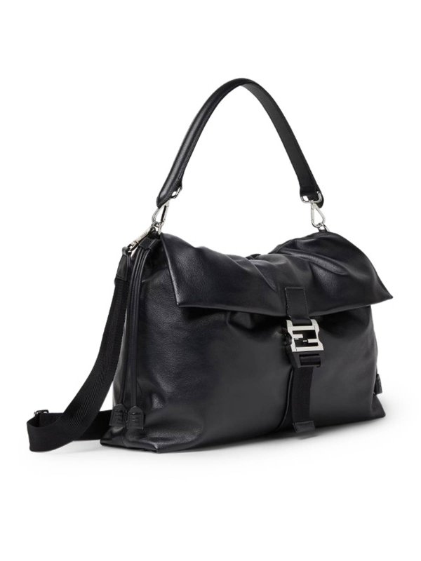 FENDI buy online Flux Maxi Messenger Leather Bag