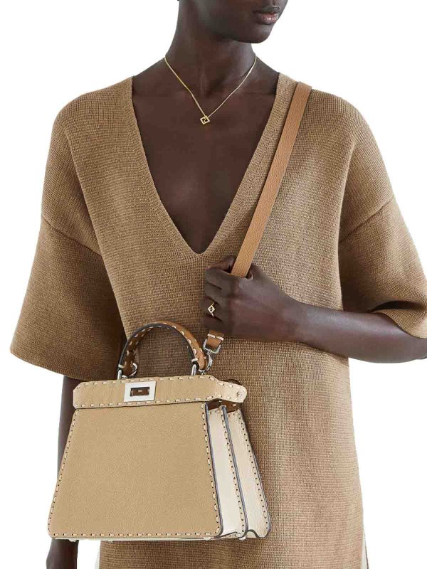 FENDI: totes bags online - Peekaboo Iseeu Small