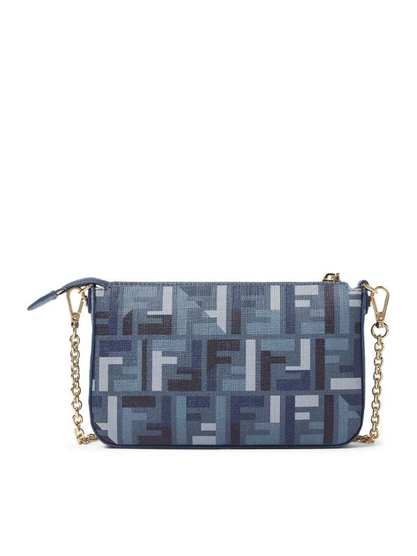 The Best Shops FENDI: cross body bags - Pouch With Fabric Chain