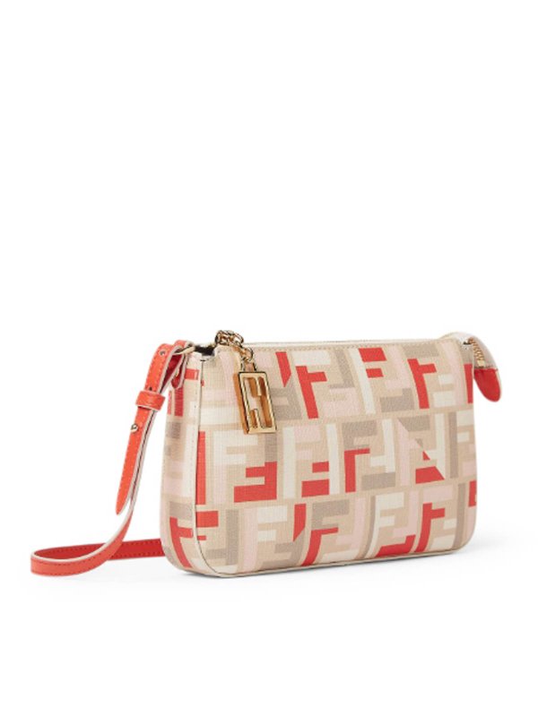 Pouch With Fabric Chain shop online: FENDI