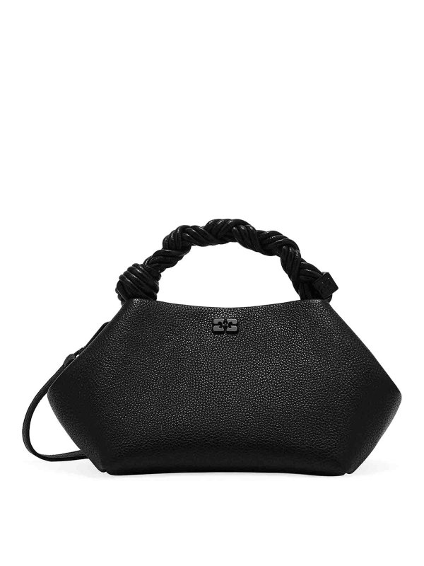 GANNI: Schultertaschen - Schultertasche - Schwarz