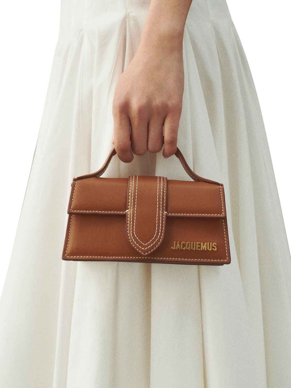 JACQUEMUS: cross body bags online - Small Flap Bag Le Bambino