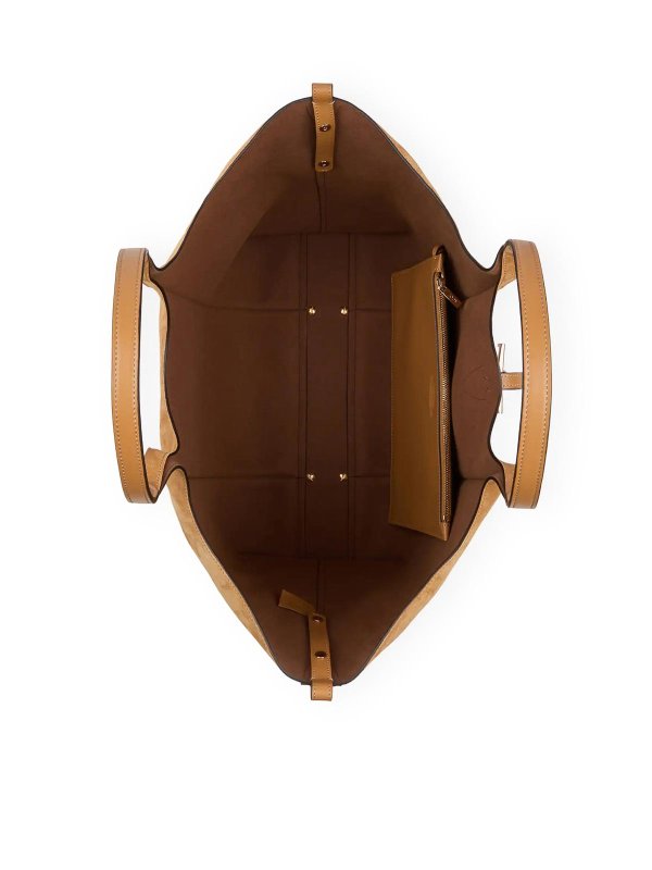 Timeless Medium Suede Shopping Bag shop online: TOD