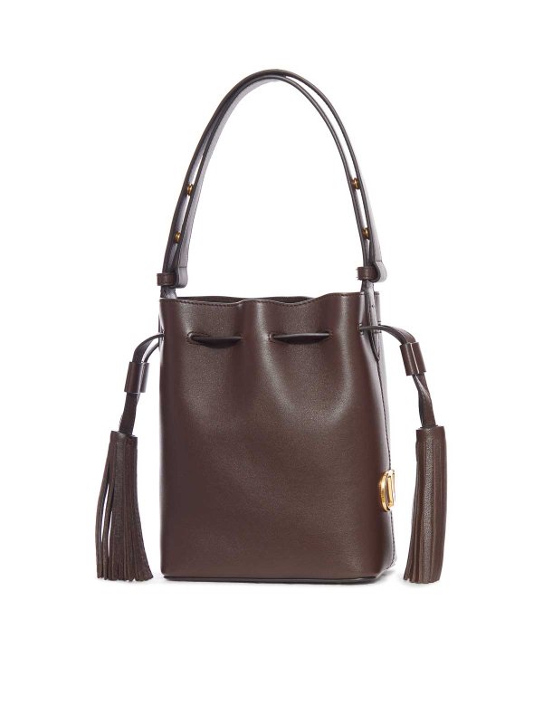 The Best Shops VALENTINO GARAVANI: Bucket-bags - Bucket-Bag - Braun