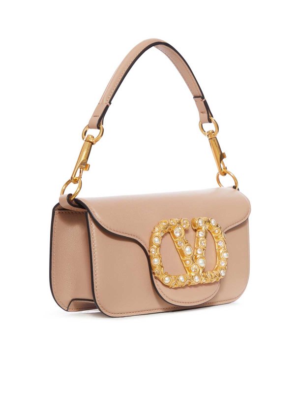 VALENTINO GARAVANI: Sacs portés épaule  online - Sac Porté Épaule - Couleur Chair