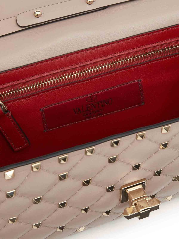 VALENTINO GARAVANI buy online Rockstud Spike Nappa Shoulder Bag