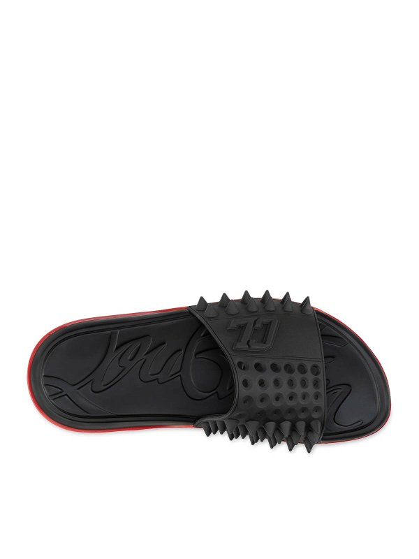 Zehentrenner - Schwarz shop online: CHRISTIAN LOUBOUTIN