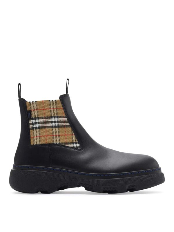 BURBERRY: Stiefeletten - Stiefeletten - Schwarz