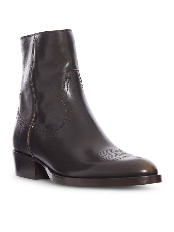 BUTTERO: ブーティー online - アンクルブーツ - ブラウン